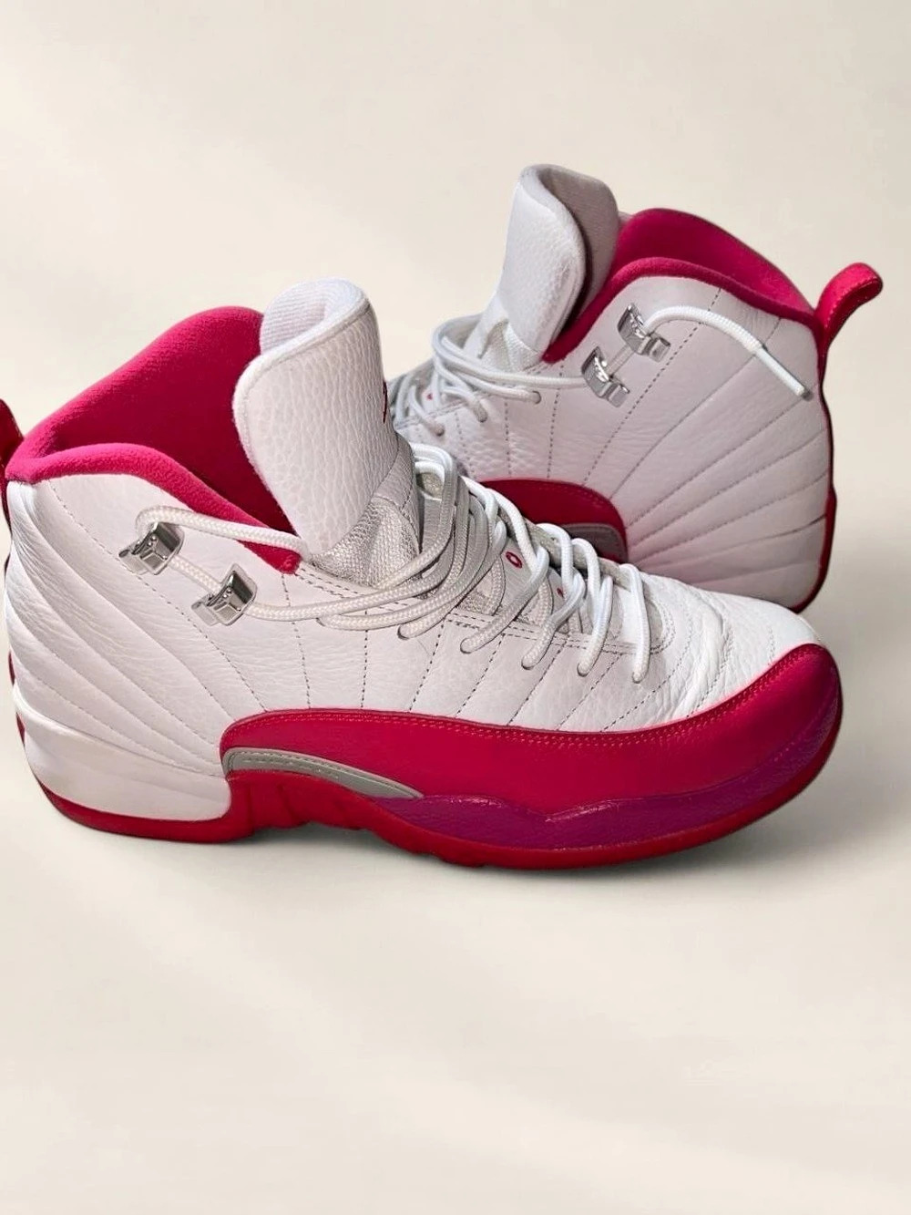 Jordan Air Jordan 12 Sneakers White & Pink US 8